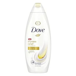 Dove Nourishing Body Wash, Dryness Relief with Jojoba Oil, Pack of 2