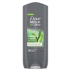 Dove Men+Care Elements Minerals and Sage BodyWash, 400 ml