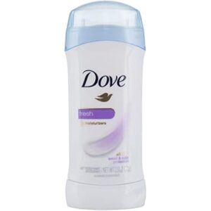 Dove Anti-Perspirant Deodorant Invisible Solid Fresh 2.60 oz (Pack of 12)