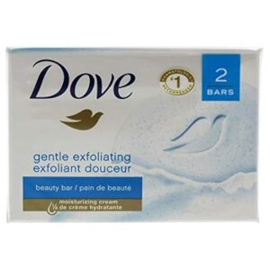 DOVE BAR GENTLE EXFOLIATING 2X4.25OZ