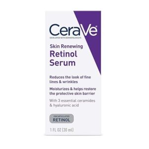 Cream Serum for Smoothing Fine Lines and Skin Brightening | Fragrance Free Anti|Aging Retinol Serum, 1 Fl Oz, 2 Pack