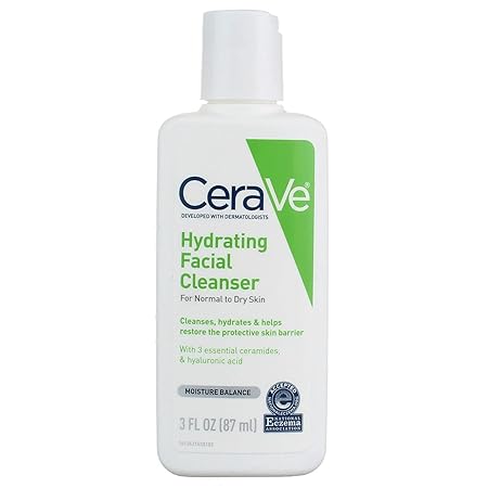 CeraVe Hydrating Cleanser 3 oz (Pack of 3)