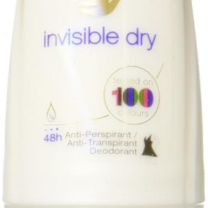 Dove Invisible Dry 48 Hs Anti-perspirant Roll-on Deodorant. 50 Ml. (Pack of 3)