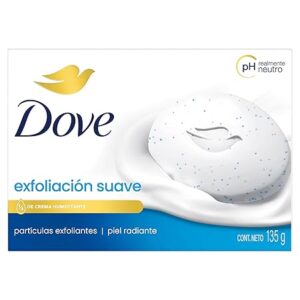 Dove Soap Exfoliacion Suave 4.75 Oz/ 135g (Gentle Exfoliating), 4.75 Fl Oz
