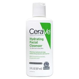 CeraVe Hydrating Facial Cleanser for Daily Face Washing