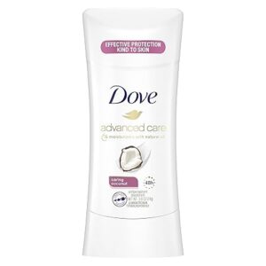 Dove Antiperspirant Deodorant with 48 Hour Protection Caring Coconut Deodorant for Women 2.6 oz