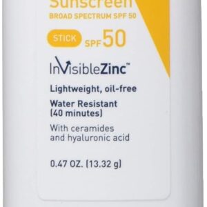 CeraVe Sunscreen stick spf 50 | 0.47 ounce | mineral sunscreen for kids & adults | fragrance free, 0.47 Ounce