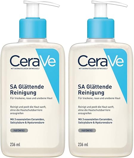 CeraVe Renewing SA Cleanser - 8 oz. (Pack of 2)