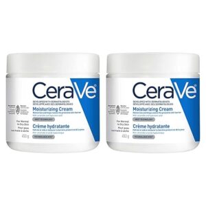 CeraVe Moisturizing Cream, 16 Ounce (Pack of 2)