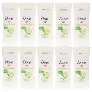 Dove Advanced Care Anti-Perspirant Deodorant, Cool Essentials 2.60 oz (Pack of 10)