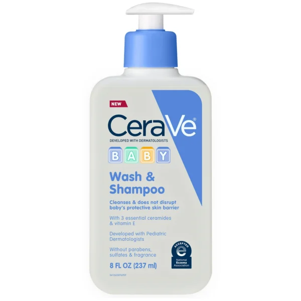CeraVe Baby Body Wash & Baby Shampoo